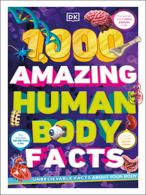 cover image of 1,000 Amazing Human Body Facts